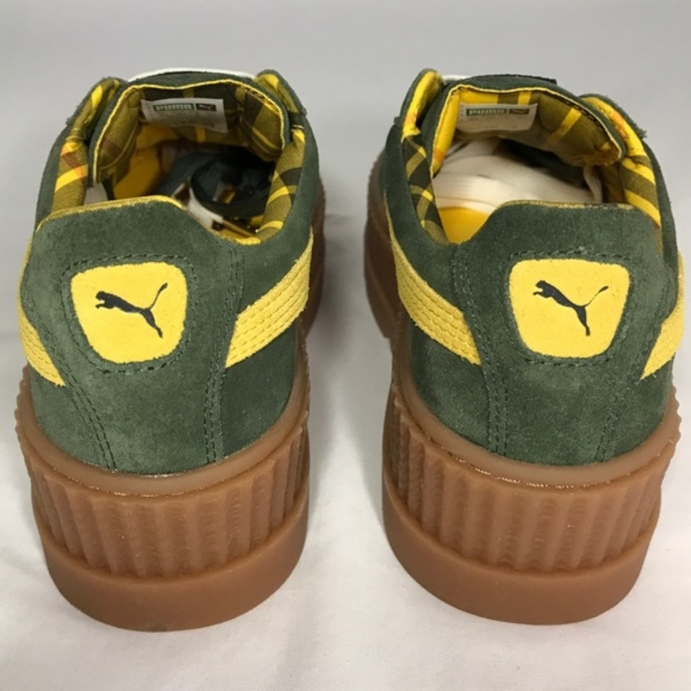 Puma x FENTY Platform Cleated Creeper Olive NIB - Picture 6 of 8